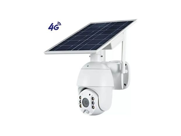 &u+ CAMARA IP ROBOTICA WIFI EXTERIOR DOMO PANEL SOLAR ZC-YT01-4G